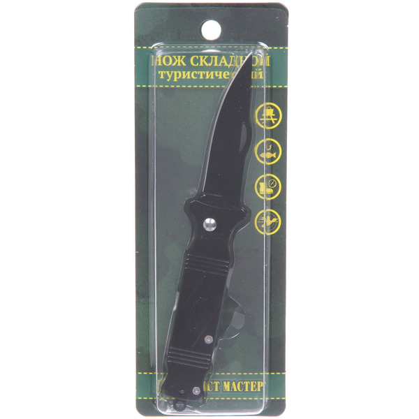 Нож универсальный ТУРИСТМАСТЕР, складной 16,5 см, блистер 207