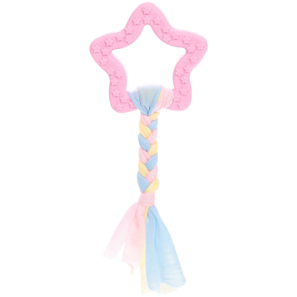 Игрушка для собаки "Baby-Звездочка" 18*7см цвет розовый Ultramarine