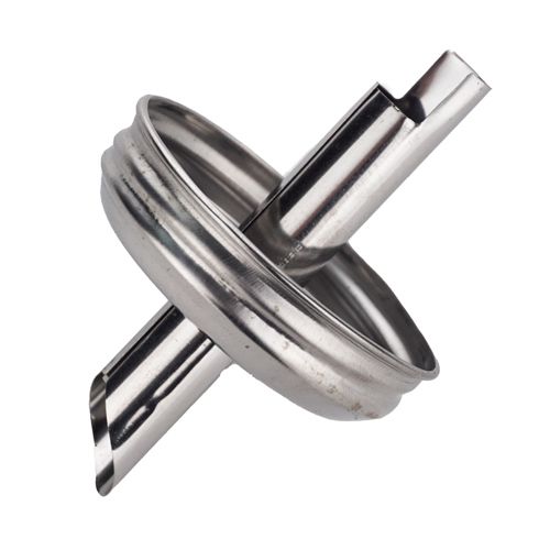 Сахарница 200 мл, стеклянная с дозатором из нерж стали, 1/72