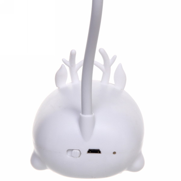 Светильник настольный "Marmalade-Олененок" LED 28,5*9,2*6,8см USB 5v 3w, Белый