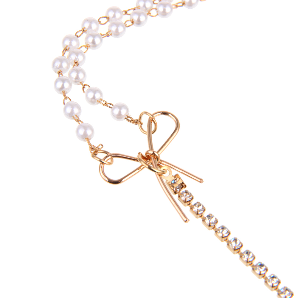 Ожерелье, бижутерия, пластик, сплав, БЖ-11