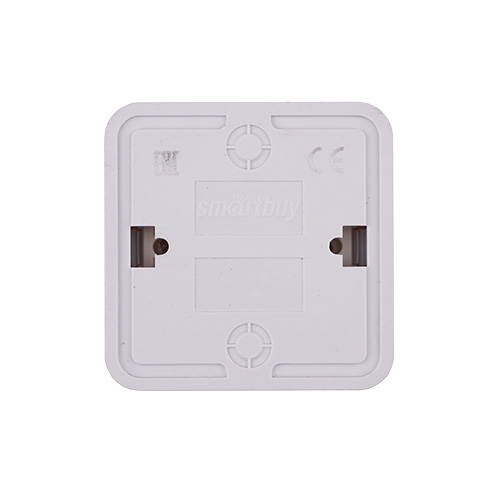 Розетка ОП 1-местн с/з 16А Smartbuy 250В белая, SBE-03w-16-S1-Z, Юпитер, 1/200