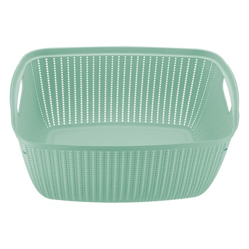 Корзина 26 л IDEA ВЯЗАНИЕ М 2617, фисташковый