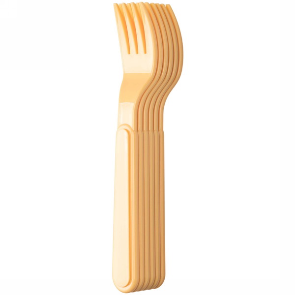 Набор для пикника, 9 предметов (бледно-желтый)