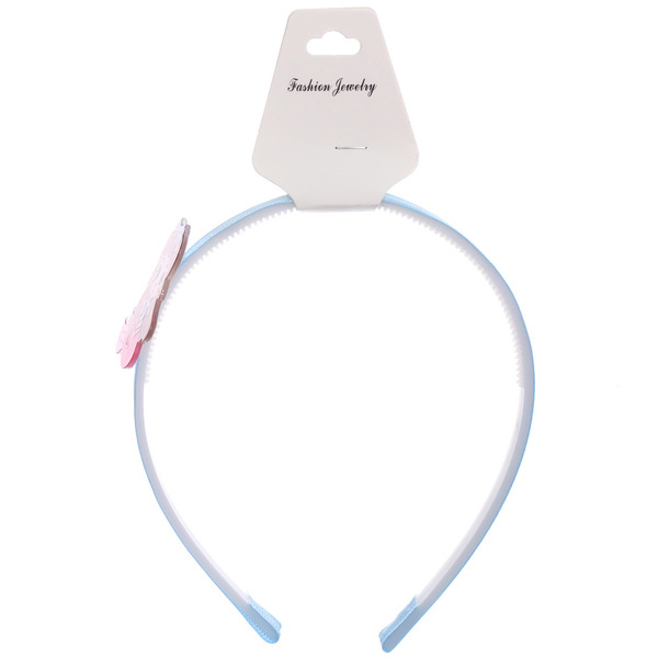 Ободок для волос детский на блистере "РОЗОВОЕ ОБЛАКО", русалочка, микс 6 цветов, 1см