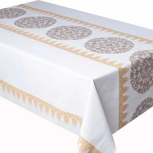 Клеенка ПВХ на тканевой основе Dekorelle Adèle 275, разм. 1,4х20м