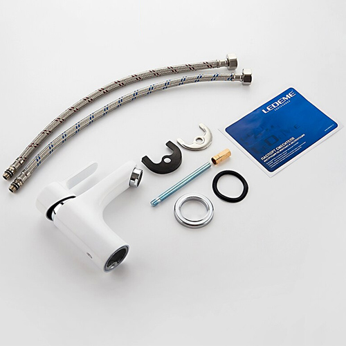 Смеситель для раковины LEDEME L1003W (1/10)