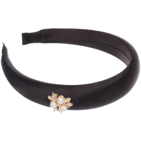 Ободок для волос "МАРЦИПАН", парли, ширина 2,8см, микс 6 цветов ( в пакете с подвесом)