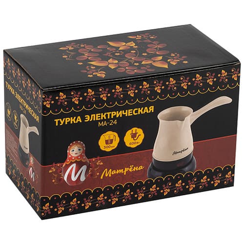 Турка электрическая Матрена МА-24, 600Вт, 300 мл