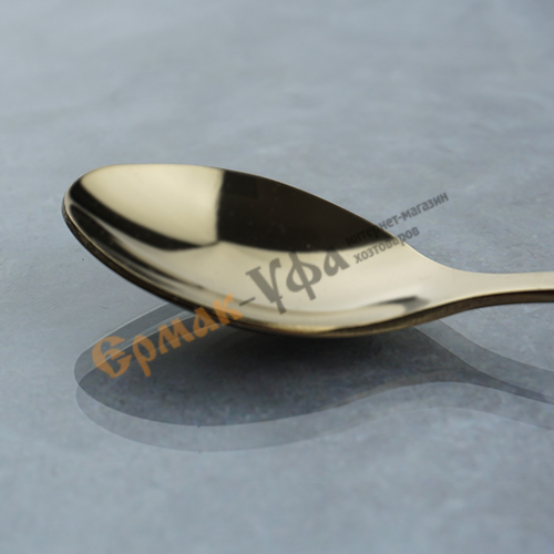 Ложка чайная УРАЛОЧКА М13 с частичным декоративным покрытием Нытва, 6/216