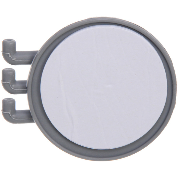 Крючок настенный многофункциональный на липкой основе "ИДЕЯДОМА", цвет серый, нагрузка 1кг/7*6см (пакет с подвесом)