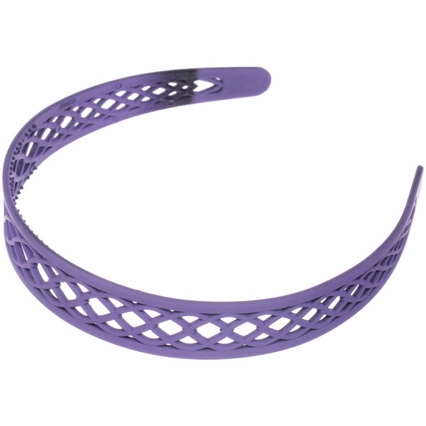 Ободок для волос пластиковый "Province - Lily", плетёнка, микс 6 цветов, 2,5 см