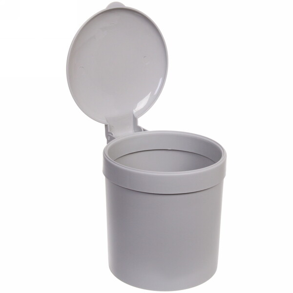 Контейнер для мусора 1,8л светло-серый