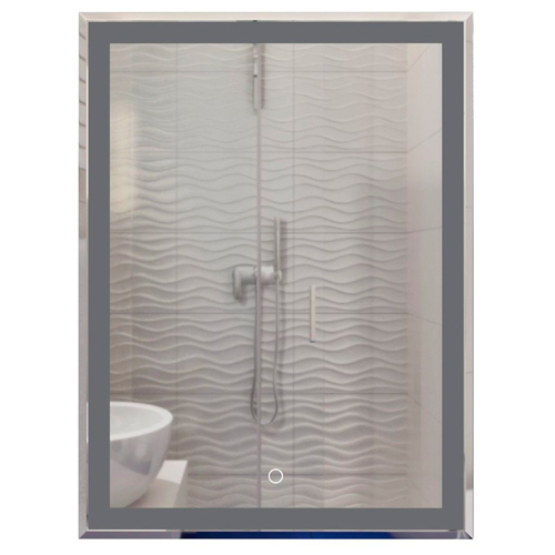 Зеркало MIXLINE, Минио, 600*800, ШВ сенсорный выключатель, светодиодная подсветка