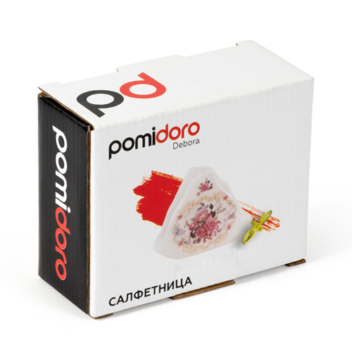 Салфетница Pomi d'Oro Debora, 13,5*6*10 см, керамика