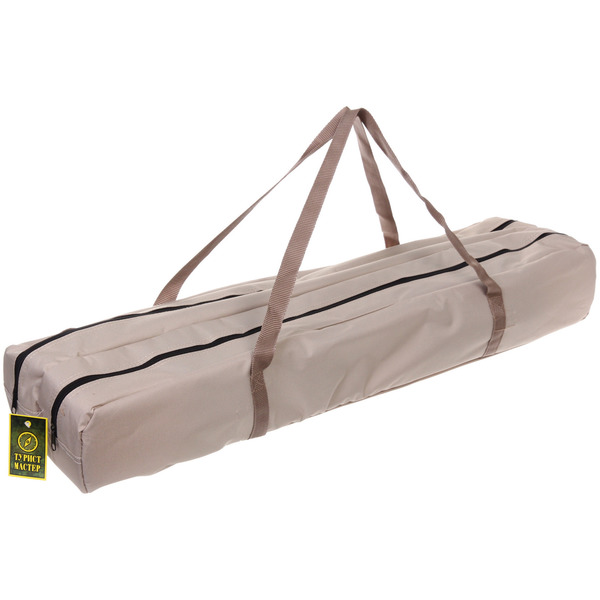 Стол кемпинговый складной DC-5002, 86*58*44 см,  цвет: темное дерево, каркас алюминий, Турист Мастер