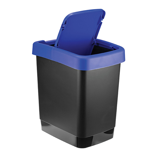 Контейнер для мусора 18 л IDEA ТВИН М 2479, синий