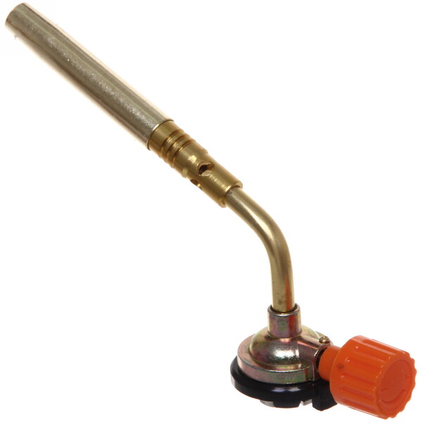 Горелка газовая с регулятором пламени узкое удлиненное сопло 19,5х4х6см 815