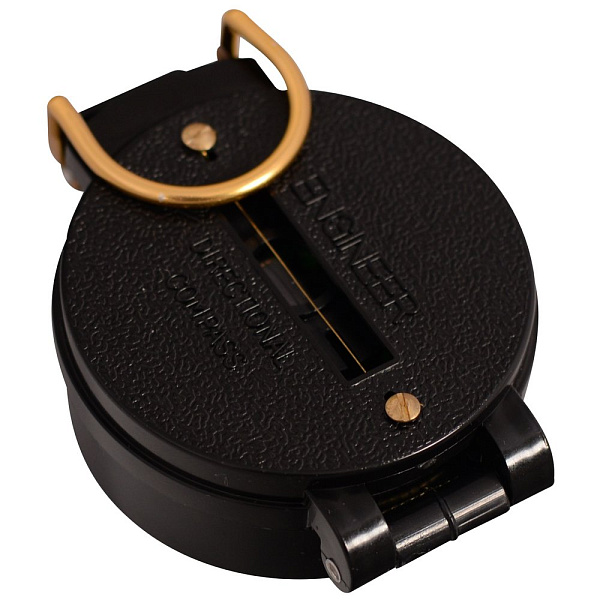 Компас туристический складной. Размер 5,5х7,5 см. 