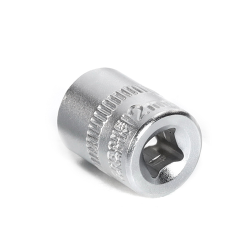 Головка на 12 мм, торцевая, шестигранная, под квадрат 1/4", CR-V, Smartbuy tools