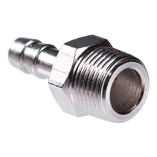 Переходник 3/8"М на елочку 8 мм с обжимным кольцом 8х13 мм, блистер, Fubag