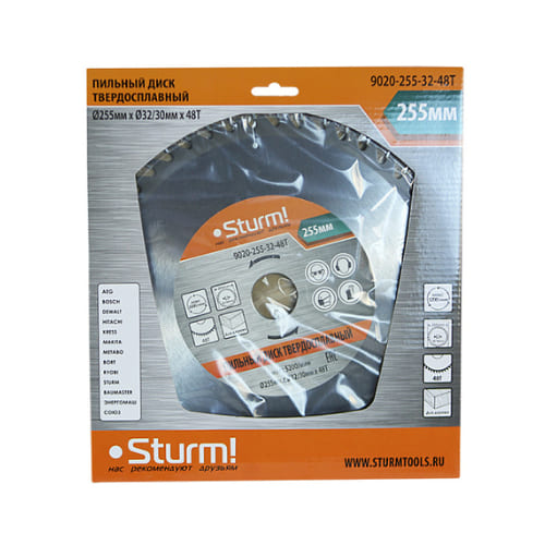 Диск пильный 255х32х48 STURM 9020-255-32-48T