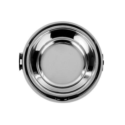 Лего-миска для животных 0,3л, с металлической чашей, ALTA, графитовый, Альтернатива, М9154, 1/14