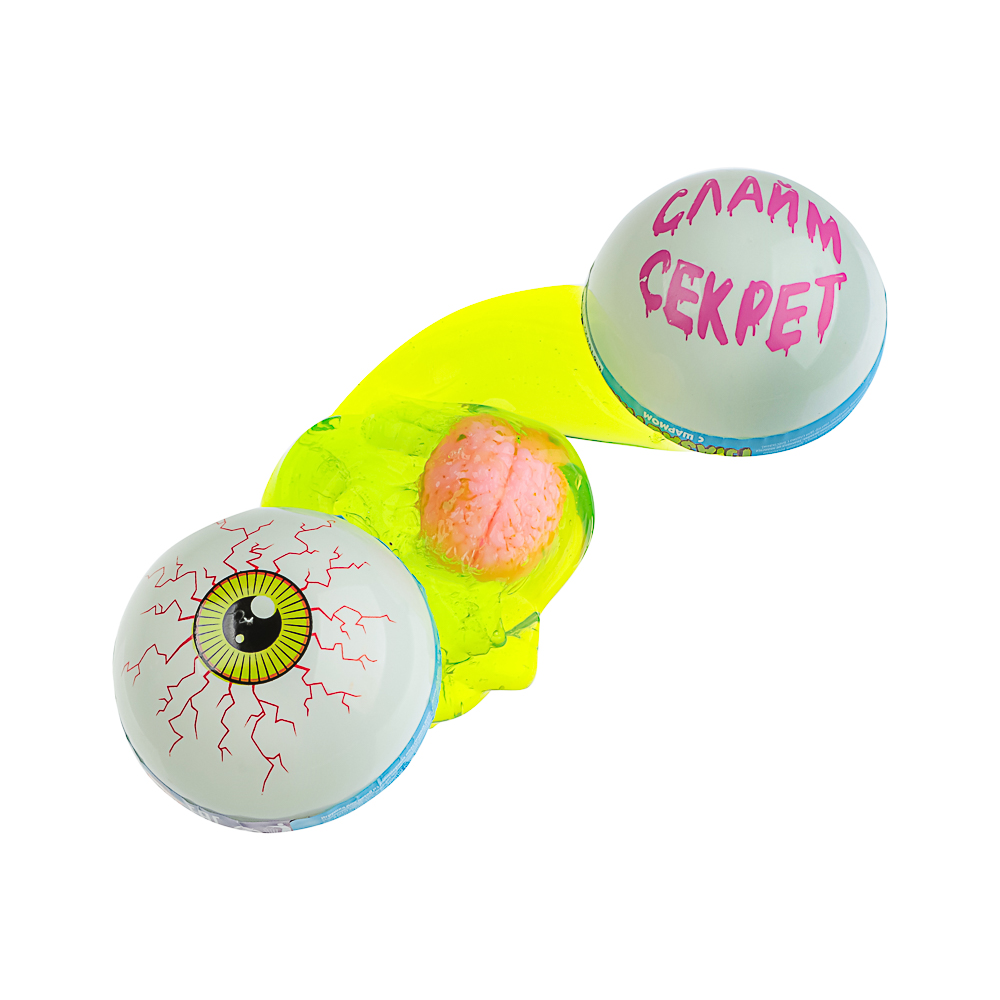 ИГРОЛЕНД Игрушка для детей из полимерных пластичных масс, "Слайм"с фиг., 120 мл.