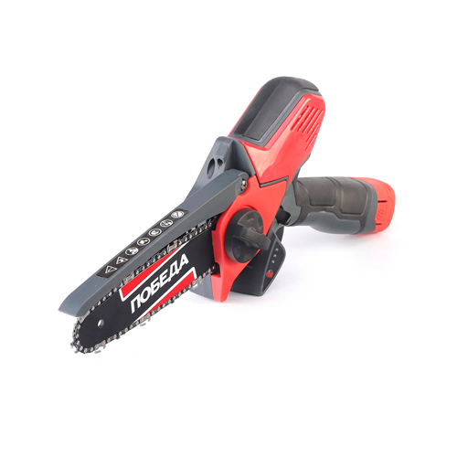 Пила цепная аккумуляторная ПОБЕДА ПА 160, 14.4 В, 1.5 Ач