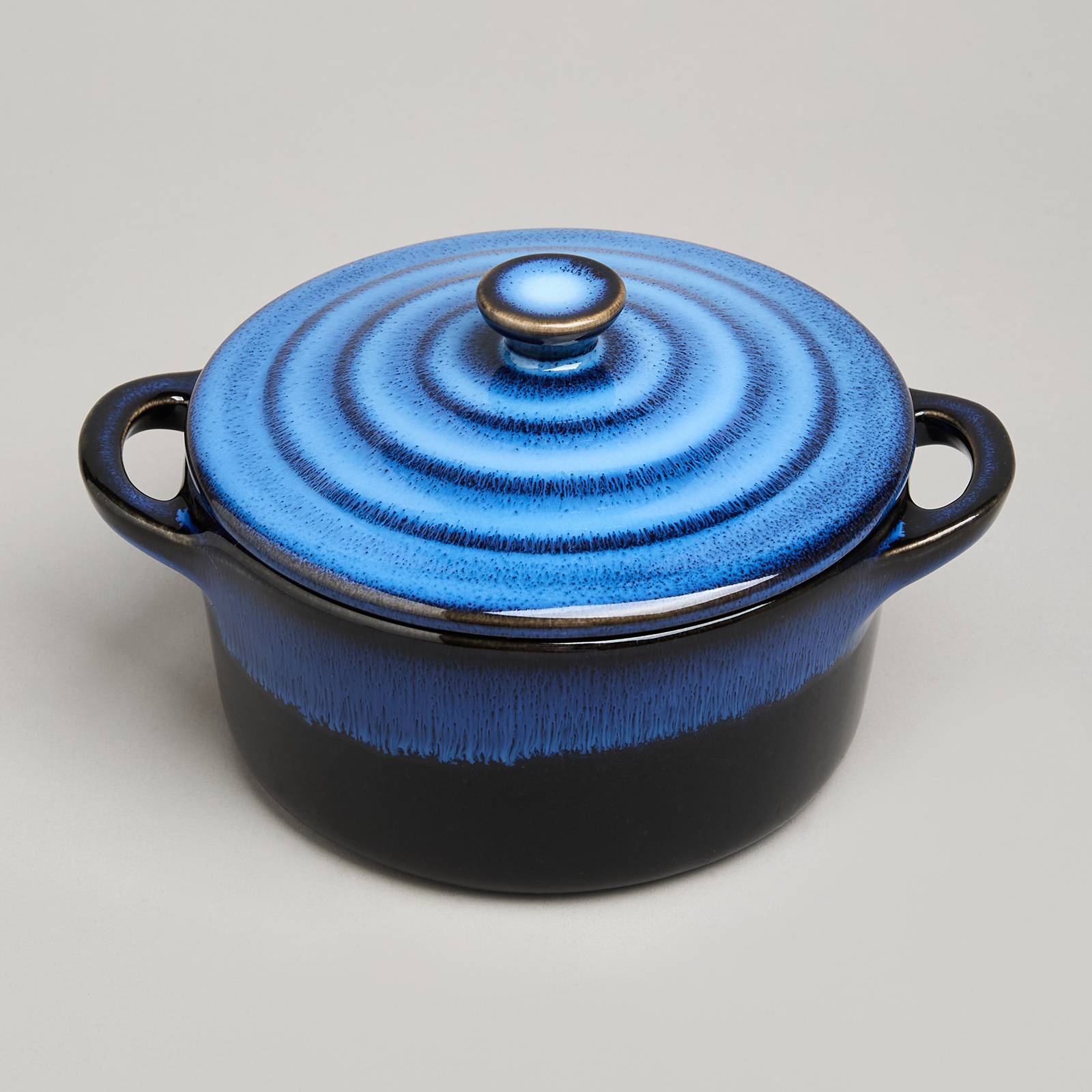 ГОРШОЧЕК ДЛЯ ЗАПЕКАНИЯ REACTIVE BLUE 18,5*14,5*6,5/10СМ 600 МЛ