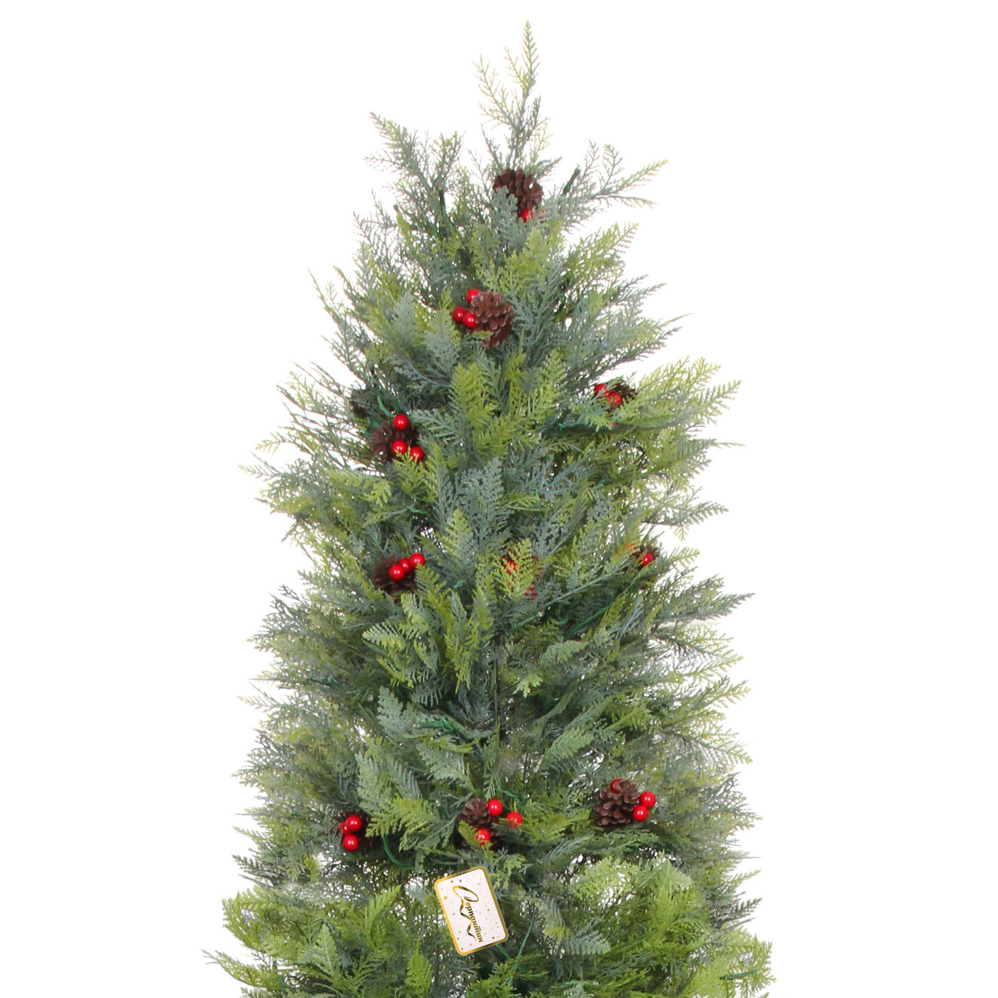 Ёлка светодиодная "Лесная радость" 180 см (868 веток), 260 ламп LED, цвет свечения-Теплый белый