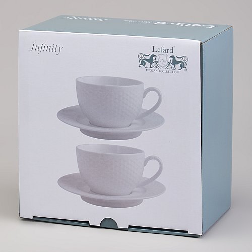 ЧАЙНЫЙ НАБОР LEFARD, INFINITY, НА 2 ПЕР. 4 ПР. 350 МЛ, КОР=12НАБ.
