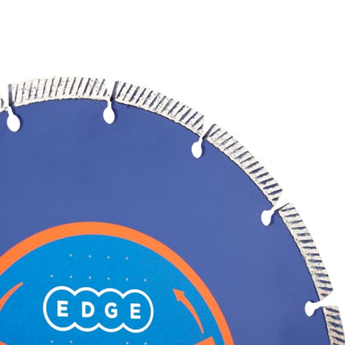 Диск EDGE алмазный сегментный 125х22,23 универсальный