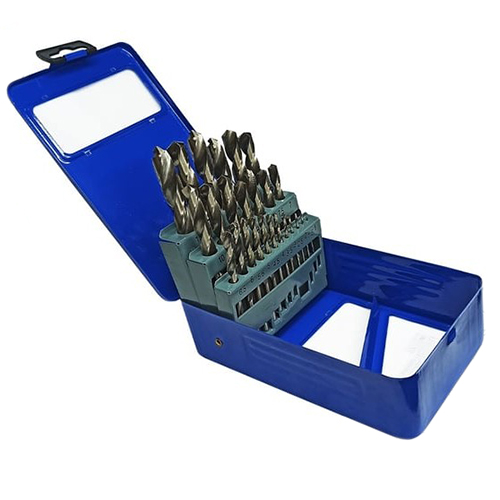 Набор сверло твердосплав 25 предметов от 1 до 13 мм, vertextools 0987-25