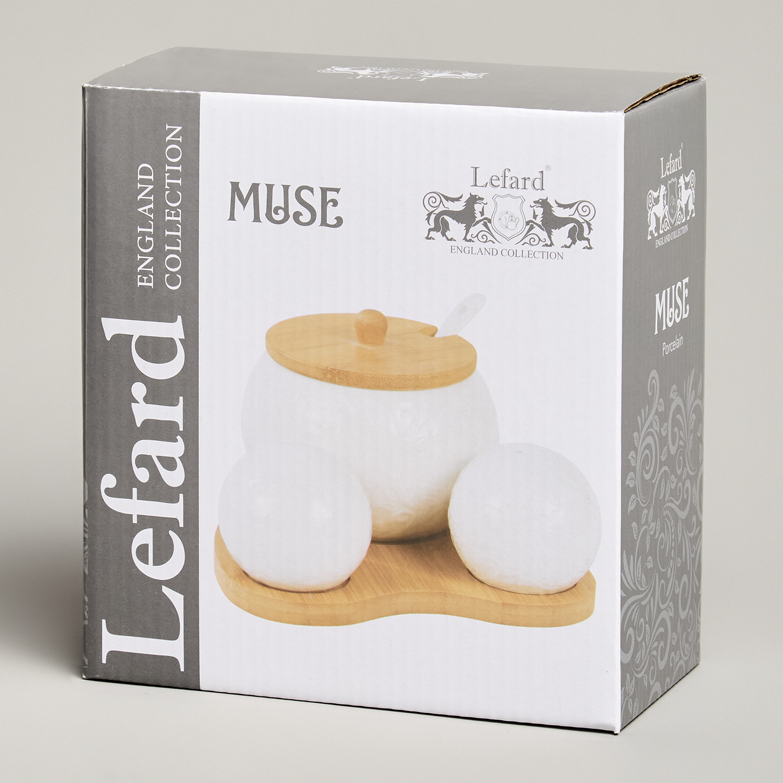 НАБОР ДЛЯ СПЕЦИЙ LEFARD, MUSE, 3 ПР. НА ДЕР.ПОДСТАВКЕ 15, 5*15, 5*10 СМ