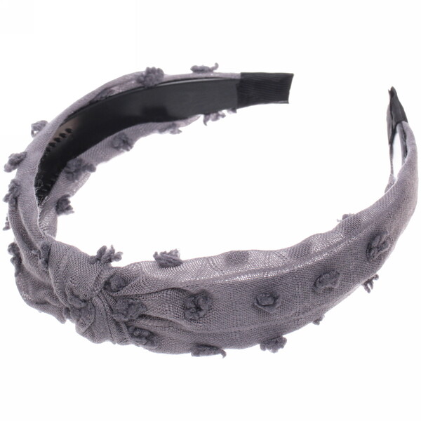 Ободок для волос "Krasa - Trend", ширина 2,8см, микс 6 цветов 