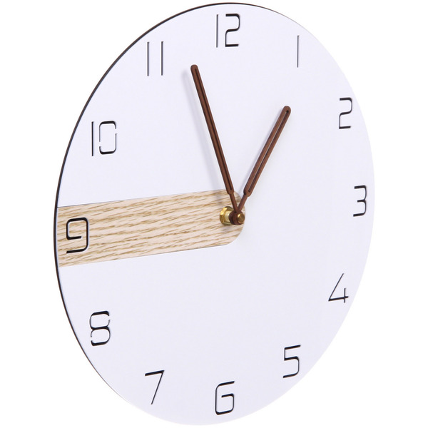 Часы настенные "LOFT HOME " 30см белые