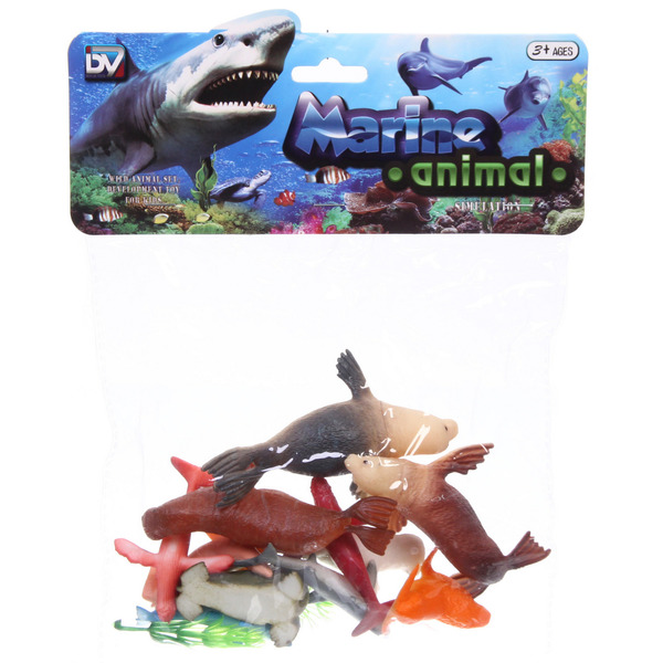 Набор животных "На северном полюсе", 12 предметов, 20.5*24*4 см