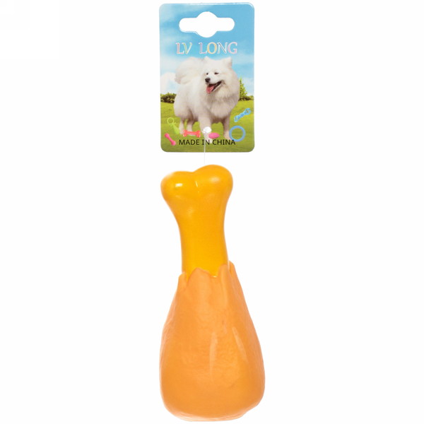 Игрушка для собаки "Куриная ножка" 12,5*5,5см с пищалкой SC-059 Ultramarine