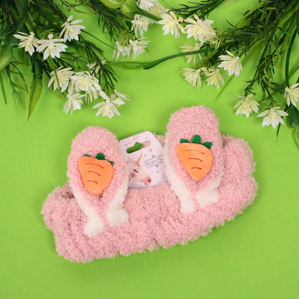 Повязка на голову "Little bunny- Bunny", микс 6 цветов, 20*6 см (подвес Единорожек)