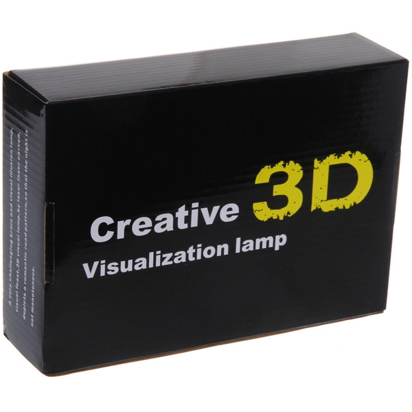 Светильник ночник "3D-Мамонт" на пластиковой подставке, с включателем USB