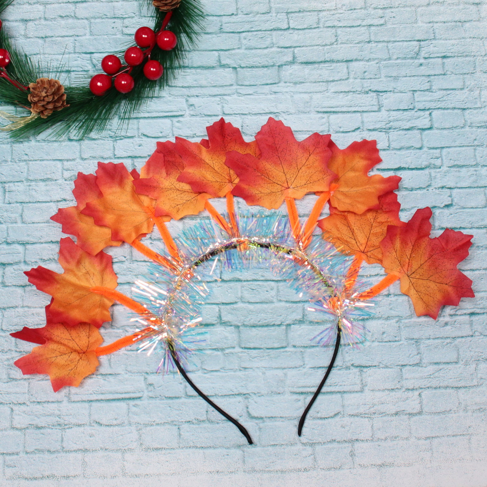 Ободок карнавальный "Золотая осень"