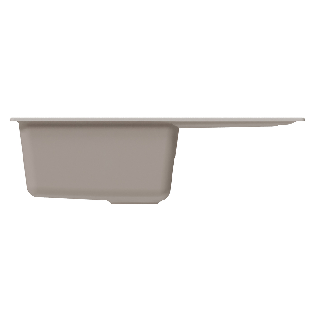 Мойка ML-GM19 с крылом, белая (331), 750*500*200мм NEW