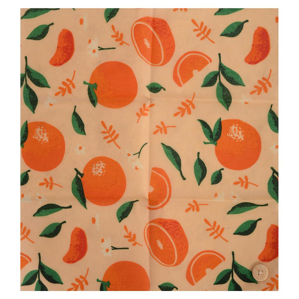 Салфетка восковая для хранения продуктов. Размер 33х35 см 2 диз 