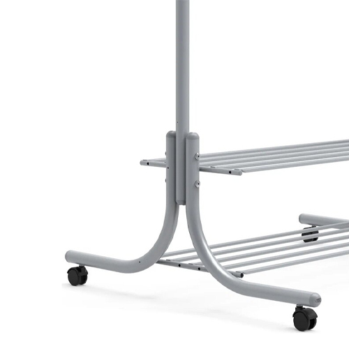 Вешалка гардеробная ВГ90-6, матовый серый