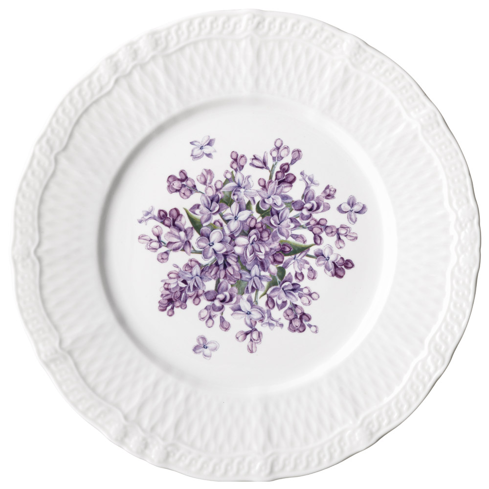 НАБОР ТАРЕЛОК ЗАКУСОЧНЫХ LEFARD  "LILAC" 2 ШТ. 20,5 СМ (КОР=24НАБ.)