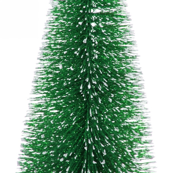 Ёлка декоративная "Сказочное сияние" 20 см, Зеленый