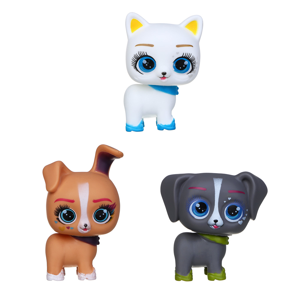 ИГРОЛЕНД Питомец фигурка, PP, PVC, 10х6х12,5 см, 6 диз.