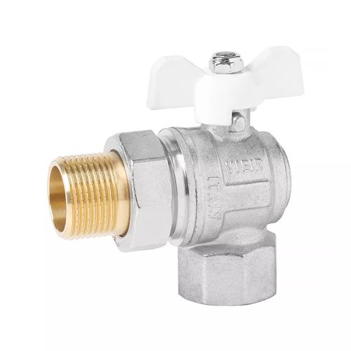 Кран угловой с американкой 1/2, VIEIR VER47B, 8/80