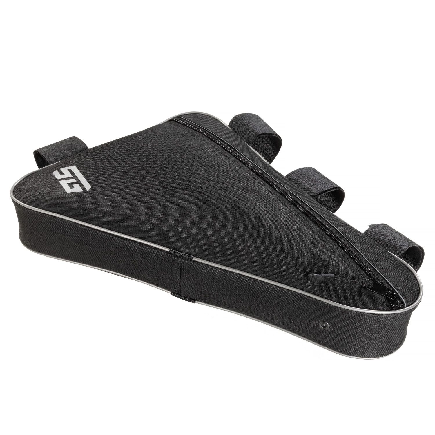 Велосумка под раму STG, модель FB-001, размер 40х27х6 см, черный/серый